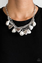 Load image into Gallery viewer, Paparazzi Jewelry Necklace Change Of Heart - White