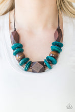 Load image into Gallery viewer, Paparazzi Jewelry Wooden Pacific Paradise Blue
