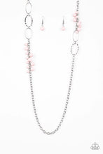 Load image into Gallery viewer, Paparazzi Jewelry Exclusive Necklace Flirty Foxtrot - Pink