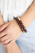 Load image into Gallery viewer, Paparazzi Jewelry Necklace/Bracelet Greco Getaway - Brown