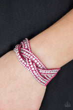 Load image into Gallery viewer, Paparazzi Jewelry Exclusive Bracelet Bring On The Bling - Pink