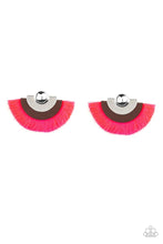 Load image into Gallery viewer, Paparazzi Jewelry Earrings Fan The FLAMBOYANCE - Pink