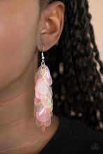 Load image into Gallery viewer, Paparazzi Jewelry Earrings Stellar In Sequins - Pink