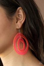 Load image into Gallery viewer, Paparazzi Jewelry Earrings Show Your True NEONS - Pink