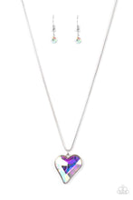Load image into Gallery viewer, Paparazzi Jewelry Necklace Lockdown My Heart Multi