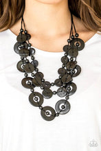 Load image into Gallery viewer, Paparazzi Jewelry Wooden Catalina Coastin - Black