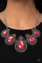 Load image into Gallery viewer, Paparazzi Jewelry Necklace Opal Auras - Pink