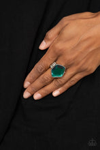 Load image into Gallery viewer, Paparazzi Jewelry Ring Abstract Escapade - Green