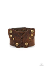 Load image into Gallery viewer, Paparazzi Jewelry Bracelet Butterfly Farm - Brown