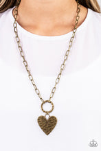 Load image into Gallery viewer, Paparazzi Jewelry Necklace Brotherly Love - Brass