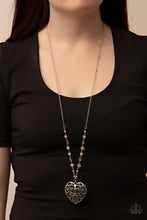 Load image into Gallery viewer, Paparazzi Jewelry Necklace Doting Devotion - Pink