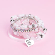 Load image into Gallery viewer, Paparazzi Jewelry Bracelet Optimistic Opulence - Pink