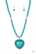 Load image into Gallery viewer, Paparazzi Jewelry Life Of The Party A Heart Of Stone - Blue 0421
