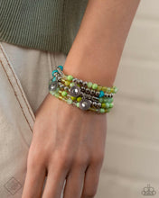 Load image into Gallery viewer, Paparazzi Jewelry Bracelet Poignant Pairing - Green
