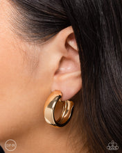 Load image into Gallery viewer, Paparazzi Jewelry Earrings Round Reputation - Gold