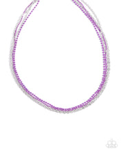 Load image into Gallery viewer, Paparazzi Jewelry Necklace Industrial Independence - Purple