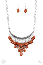 Load image into Gallery viewer, Paparazzi Jewelry Necklace Rio Rainfall - Brown