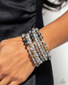 Paparazzi Jewelry Bracelet Sizzling Stack - Multi