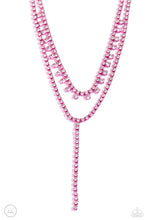 Load image into Gallery viewer, Paparazzi Jewelry Necklace Champagne Night - Pink