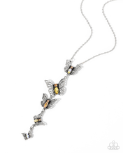 Load image into Gallery viewer, Paparazzi Jewelry Necklace Aerial Addition - Yellow