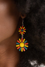 Load image into Gallery viewer, Paparazzi Jewelry Necklace SUN and Fancy Free/SUN Wild Earrings