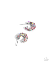 Load image into Gallery viewer, Paparazzi Jewelry Earrings Iridescent Influence - Pink
