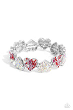 Load image into Gallery viewer, Paparazzi Jewelry Bracelet Headliner Heart - Multi