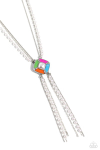 Paparazzi Jewelry Necklace I Pinky SQUARE