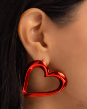 Load image into Gallery viewer, Paparazzi Jewelry Earrings Admirable Acclaim - Red