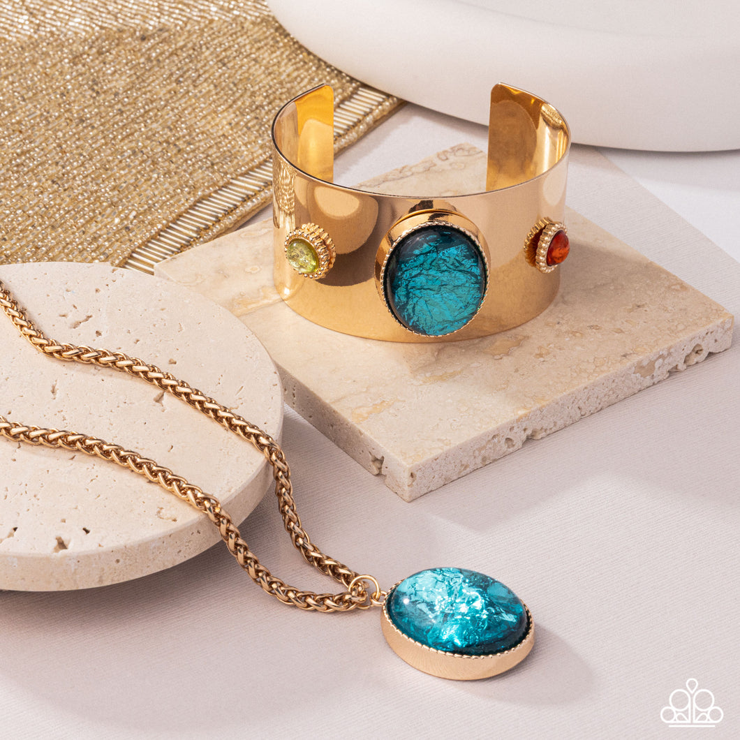 Paparazzi Jewelry Necklace Rule the Light