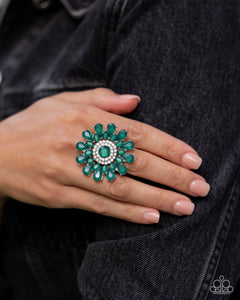 Paparazzi Jewelry Ring Steady Shimmer - Green