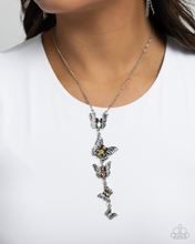 Load image into Gallery viewer, Paparazzi Jewelry Necklace Aerial Addition - Yellow