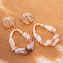 Load image into Gallery viewer, Paparazzi Jewelry Earrings High-Sheen Swirls