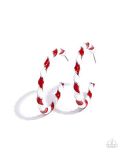 Load image into Gallery viewer, Paparazzi Jewelry Earrings Candy Cane Lane