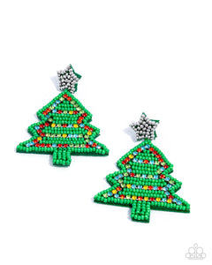 Paparazzi Jewelry Earrings Tannenbaum Tapestry - multi