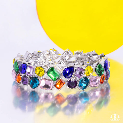 Paparazzi Jewelry Bracelet Handcrafted Haven - Multi