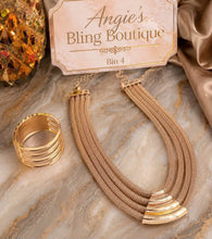 Load image into Gallery viewer, Paparazzi Jewelry Necklace Get the MESH-age - Gold
