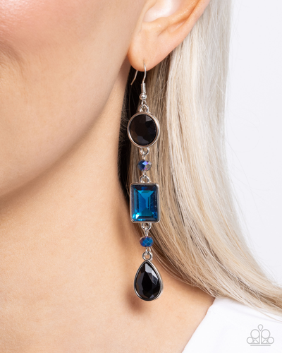 Paparazzi Jewelry Earrings Complete Charisma - Black