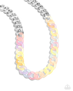 Paparazzi Jewelry Necklace Rainbow Ragtime