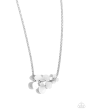 Load image into Gallery viewer, Paparazzi Jewelry Necklace Dainty Deduction - White