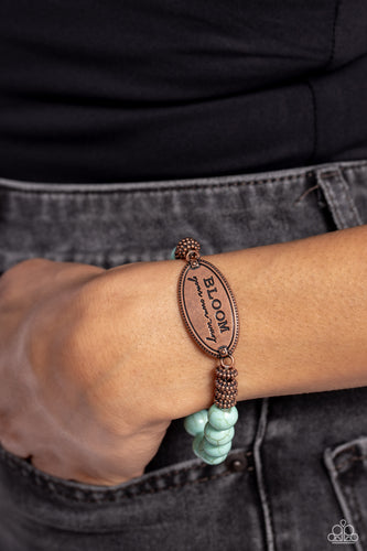 Paparazzi Jewelry Bracelet Bedouin Bloom - Copper