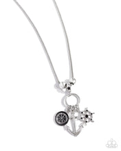 Load image into Gallery viewer, Paparazzi Jewelry Necklace Nuanced Nautical - Black