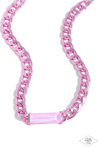 Paparazzi Jewelry Necklace Urban Royalty - Pink