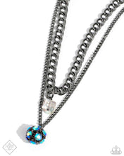 Load image into Gallery viewer, Paparazzi Jewelry Necklace Flair for the Fierce - Blue