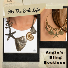 Load image into Gallery viewer, Paparazzi Jewelry Along the Reef - Brass
