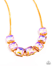 Load image into Gallery viewer, Paparazzi Jewelry Necklace I SQUARE to Secrecy