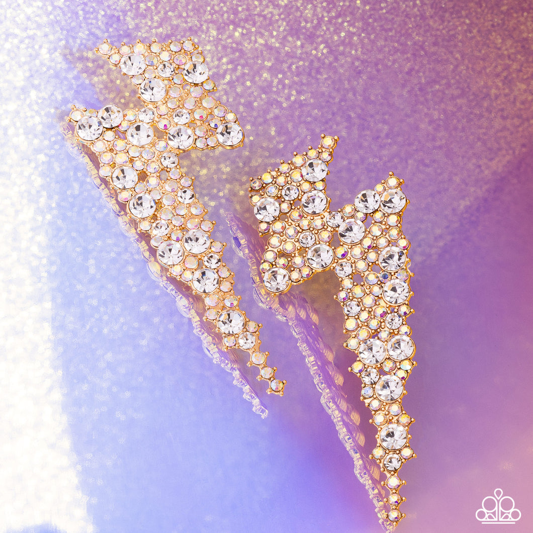 Paparazzi Jewelry Earrings Electric Effulgence