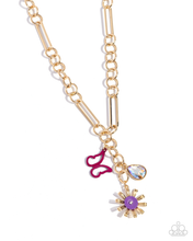 Load image into Gallery viewer, Paparazzi Jewelry Necklace Aerial Adventure - Purple