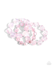 Load image into Gallery viewer, Paparazzi Jewelry Bracelet Glittery Gala - Pink