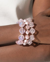 Load image into Gallery viewer, Paparazzi Jewelry Bracelet Glittery Gala - Pink
